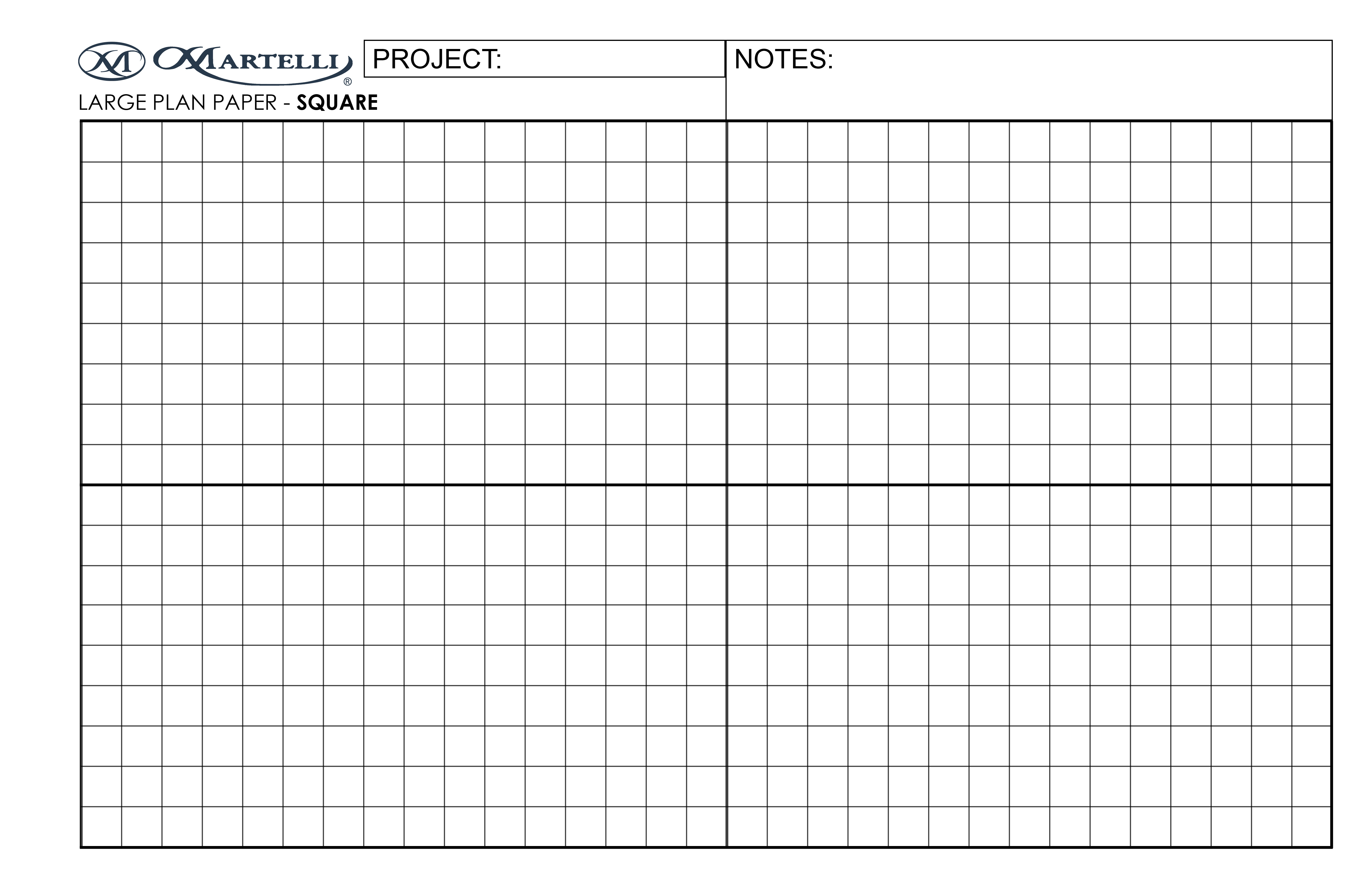 Martelli Enterprises | The Right Tool the Right Way: Large Plan Paper ...